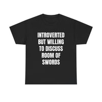 Introverted - Room of Swords Unisex Tee
