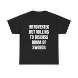 Introverted - Room of Swords Unisex Tee
