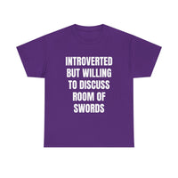 Introverted - Room of Swords Unisex Tee