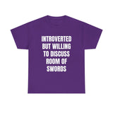 Introverted - Room of Swords Unisex Tee