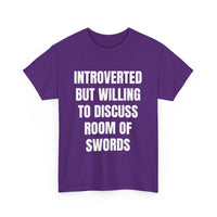 Introverted - Room of Swords Unisex Tee