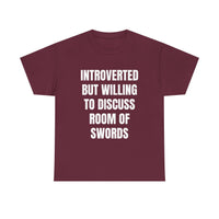 Introverted - Room of Swords Unisex Tee