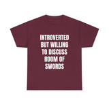 Introverted - Room of Swords Unisex Tee