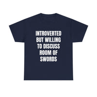 Introverted - Room of Swords Unisex Tee
