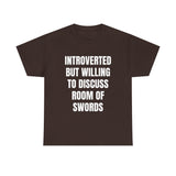 Introverted - Room of Swords Unisex Tee