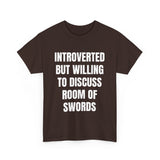 Introverted - Room of Swords Unisex Tee